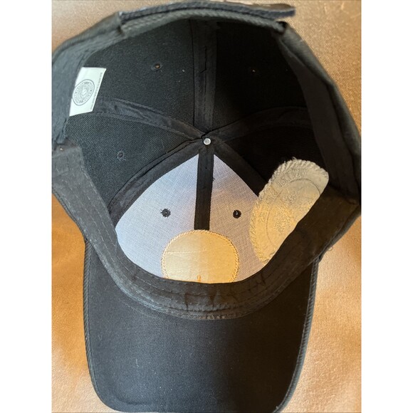 New United States Marine Corps Semper Fi Hat Cap Black Embroidered Adjustable - Picture 9 of 13